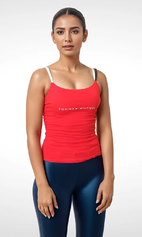 Women Tank Top (Red) workout tank top