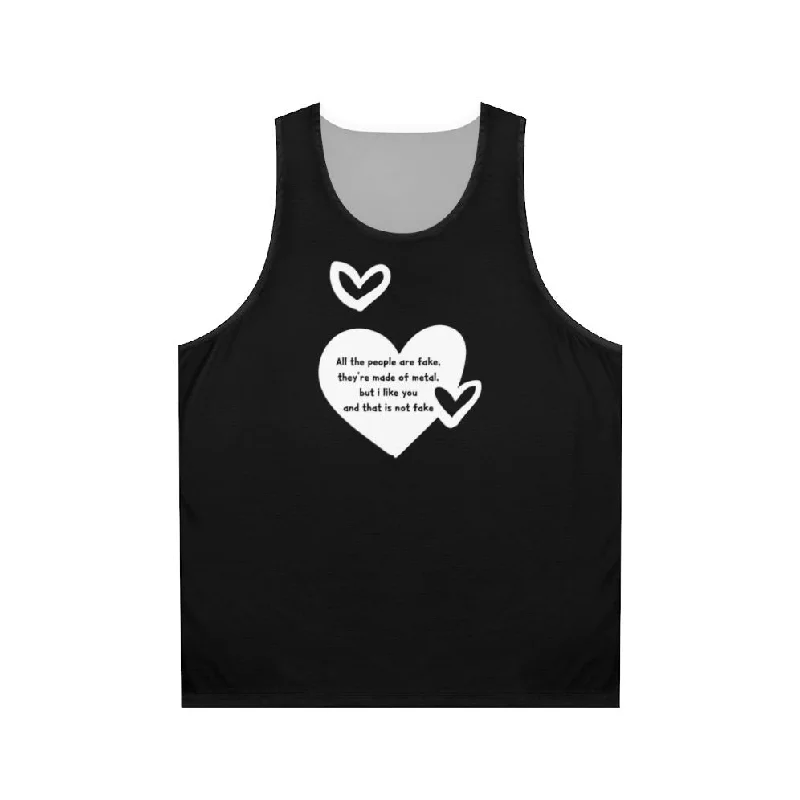 Young Royals Netflix LGBT TV Show Unisex Tank Top teal tank top