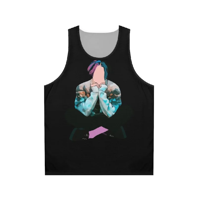 Yungblud Unisex Alternative Tank Top lemon yellow tank