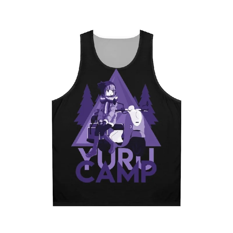 Yurucamp Unisex Tank Top - Anime Camping Apparel lace tank top
