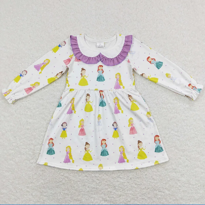 Boutique Baby Girls Dress Long Sleeve Dresses GLD0478 Tunics Luxurious high-end