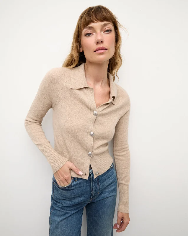 Cheshire Cashmere Cardigan Terry Terry Cloth Terry Knit