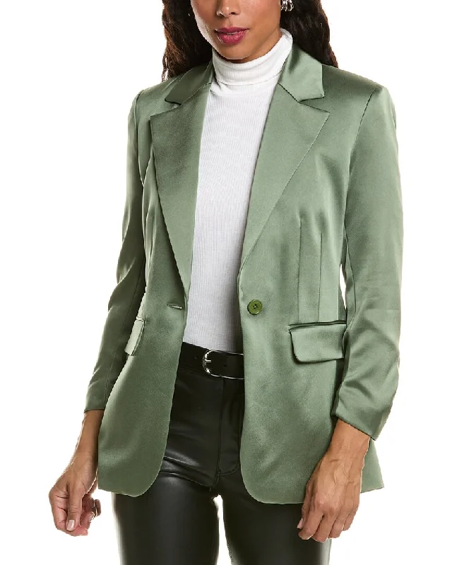 Elie Tahari Satin Blazer Women's High-End Blazer