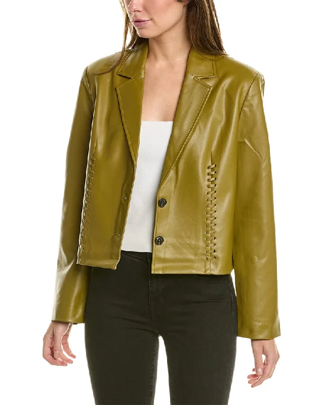 French Connection Crolenda Cropped Blazer Women's Travel Jacket