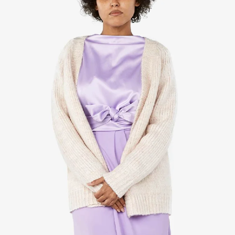 Knit Cardigan Terry Blend Velvet Blend Canvas Blend