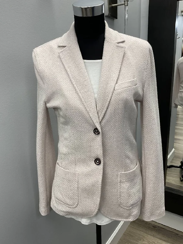 Giacca Slim 2 Bott Blazer In Pink Women's Elegant Jacket