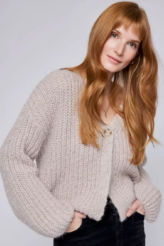 Ilene Cardigan Velvet Chenille Corduroy