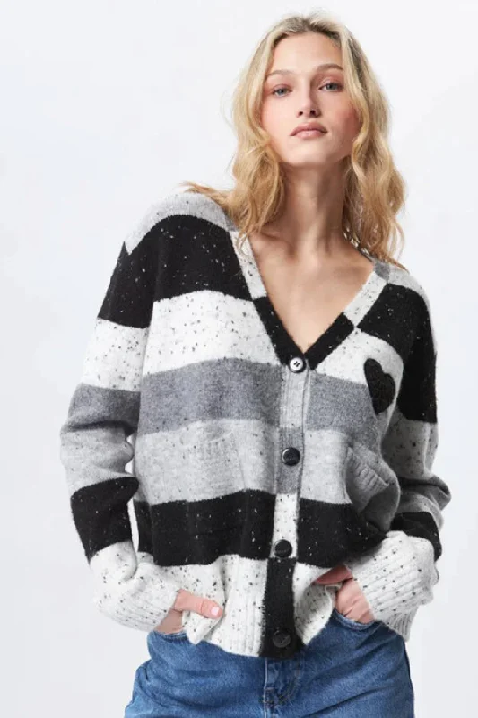 John & Jenn Stewart Cardigan Slim Fit Regular Fit Oversized
