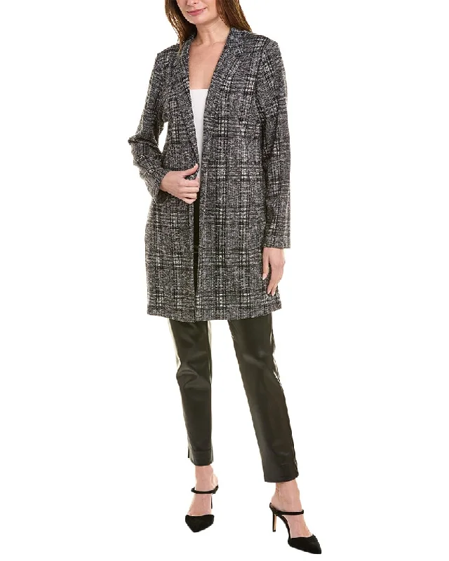 Joseph Ribkoff Open Front Blazer Women's Denim Suit