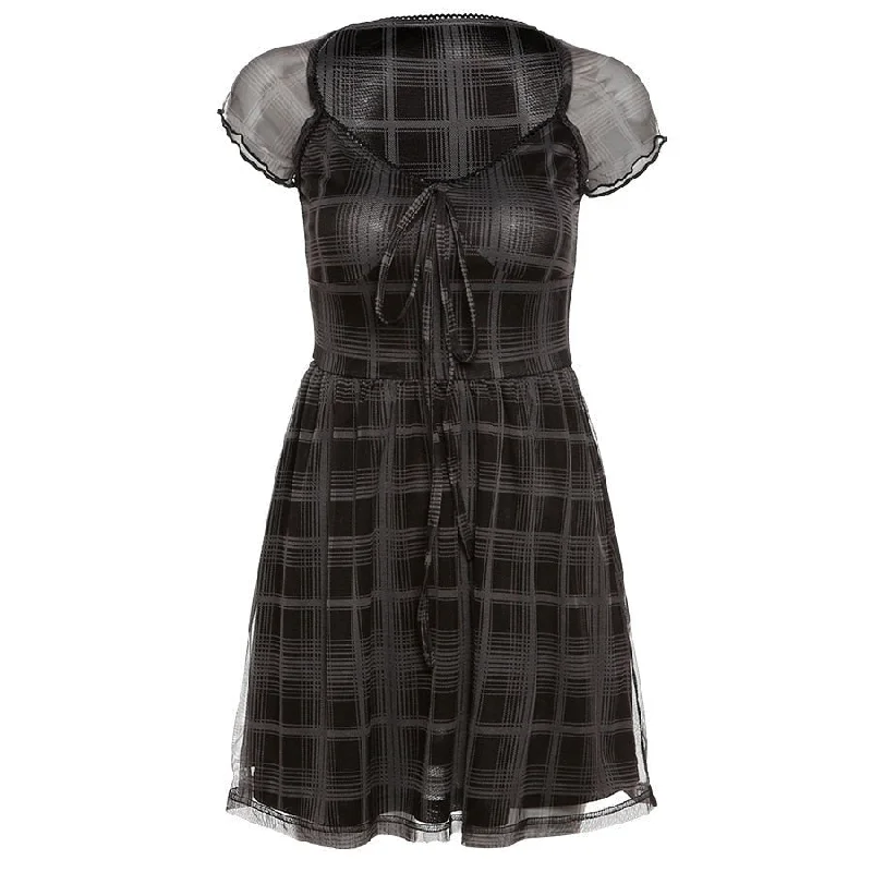 Black plaid