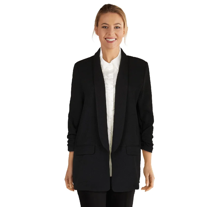 lily morgan Women’s Textured Blazer Women's Premium Blazer