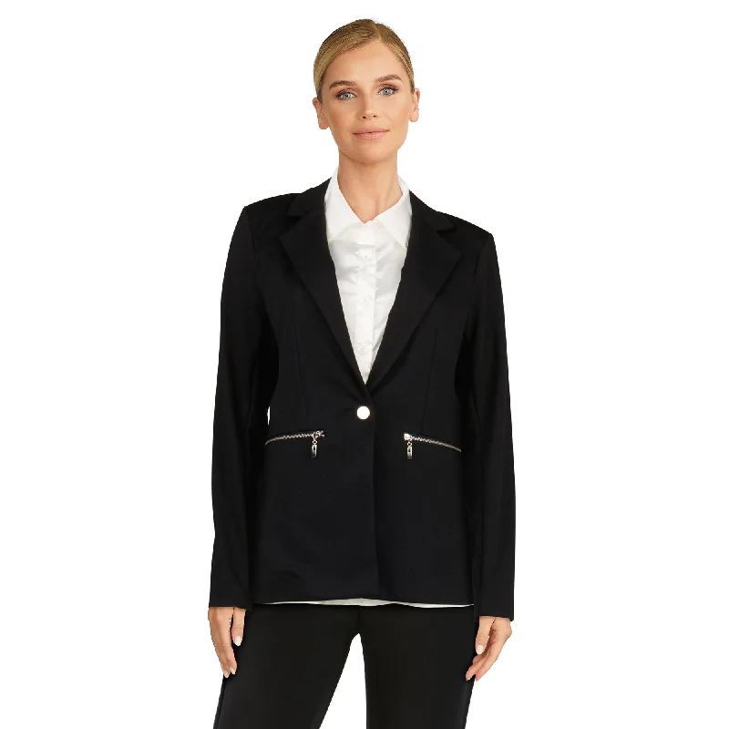 lily morgan Women's Knit Blazer Women's Custom Jacket
