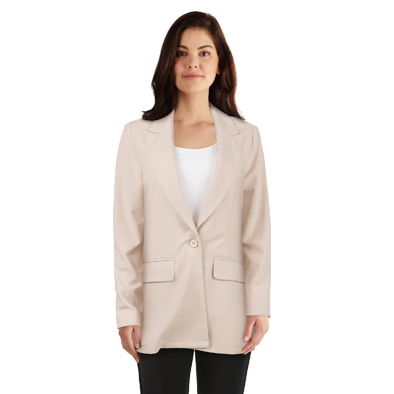 lily morgan Women's Solid Crepe Blazer Women's Handmade Blazer