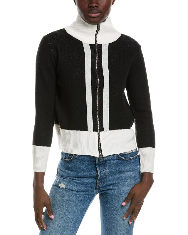 Madison Miles Zip Cardigan Stylish Fashionable Trendy