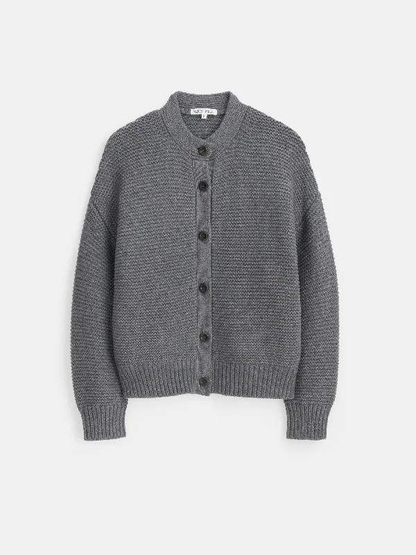 Nico Cardigan in Cotton Iron Safe Non-Iron Wrinkle Free
