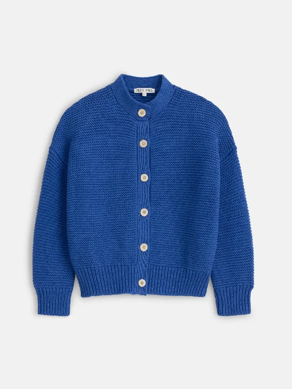Nico Cardigan in Cotton Tailored Straight A-Line