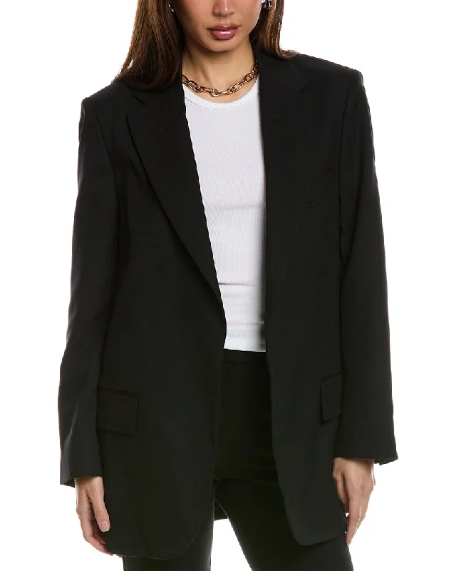 Reiss Alia Oversized Wool-Blend Blazer Women's Classic Blazer