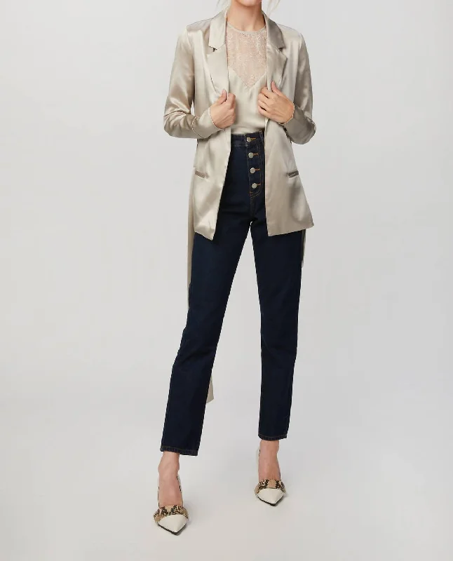 Tippy Blazer In Dove Women's Trendy Suit