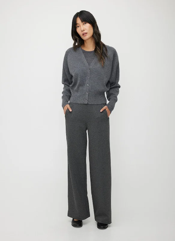 Transition Fine Gauge Merino Cardigan Modern Contemporary chic