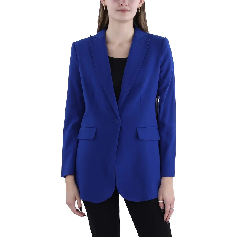 Womens Collared Suit Separate One-Button Blazer Women's Vintage Jacket
