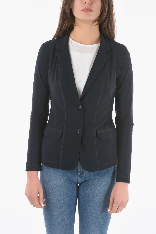 Woolrich Solid Color 2-Button Blazer S Standard Size Women's Boutique Jacket