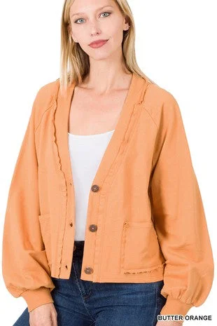 Dusty Blush Cardigan Elegant Classic Vintage