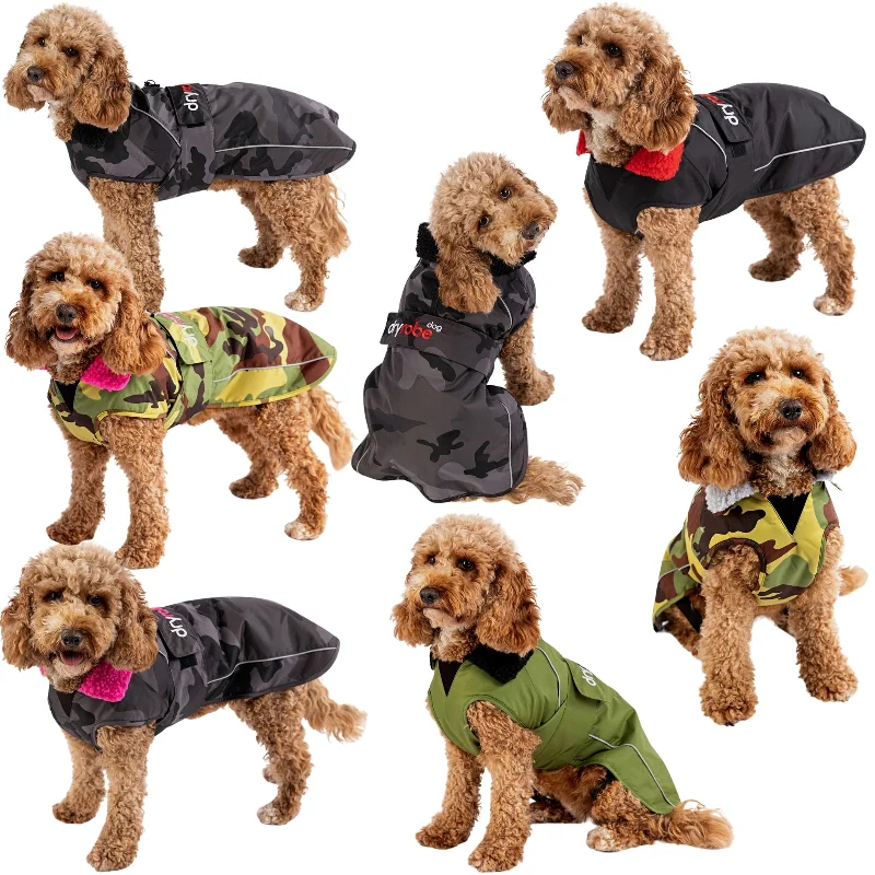 dryrobe Dog Robe Coat Fitted Loose Oversized