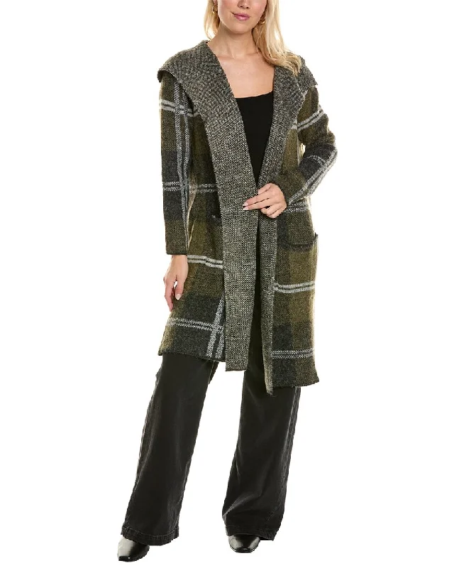 Joseph A. Coat Wool Cashmere Tweed