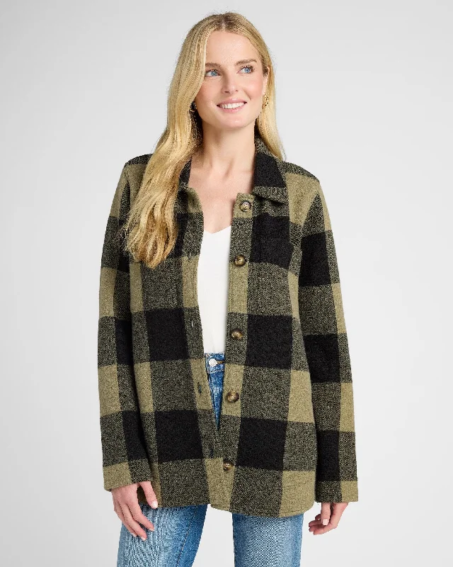 Leah Cashmere Blend Coat Pleated Ruffled tiered