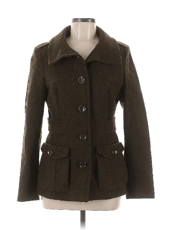 Wool Coat Lapel Coat Peter Pan Collar Coat Cowl Neck Coat