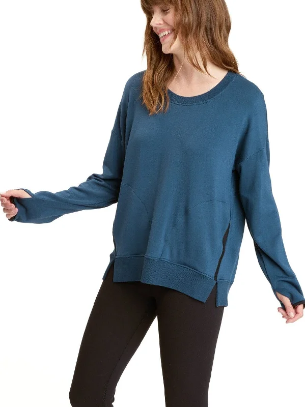 Mallorie Feather Fleece Pullover Open Front Cardigan