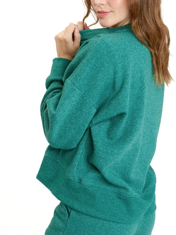 Naia Triblend Fleece Pullover Kimono Neck Pullover