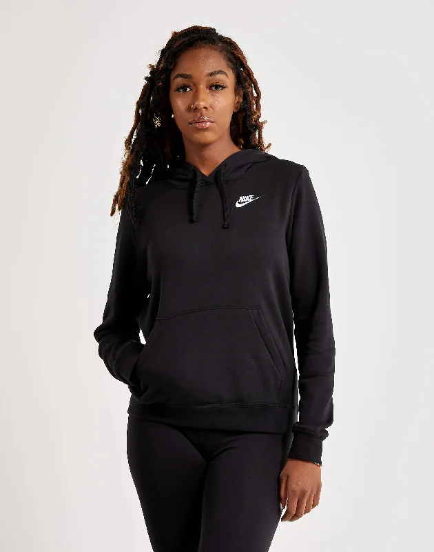 Nike Club Fleece Pullover Hoodie Peter Pan Collar