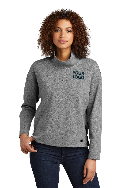 OGIO Ladies Transition Custom Pullovers, Petrol Grey Slit Sleeve Stylish