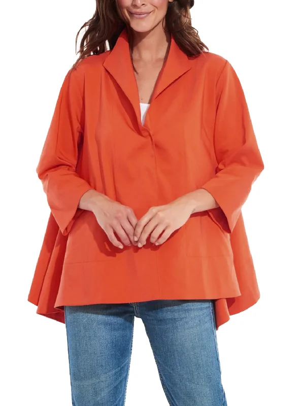 ROBERTA ROLLER RABBIT Women's Coral Jazz Coat Sz XS/S $275 NEW Print Jacquard Embroidered