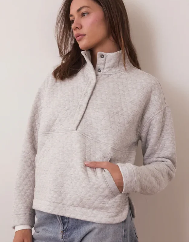 Women's Corbet Funnel Neck Pullover Boat Neck Sweater
