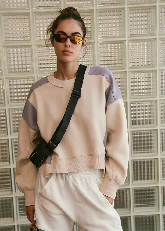 Women's Intercept Colorblock Pullover Crew Neck Wool