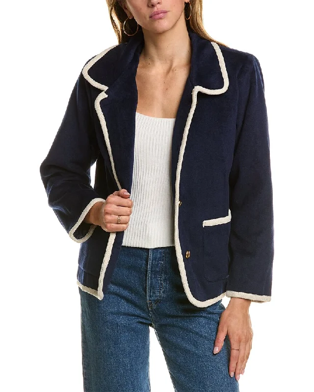 Abbey Coat Wool Cashmere Tweed
