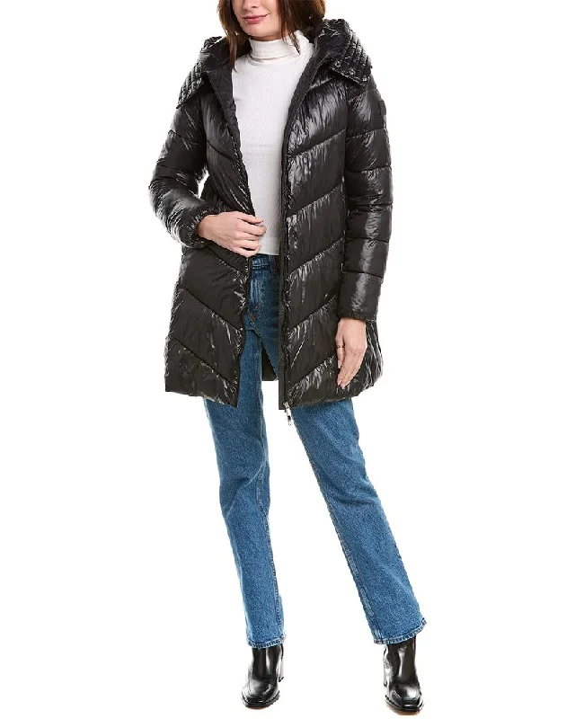 Hugo Boss Petrana2 Coat Front Pockets Side Pockets Patch Pockets