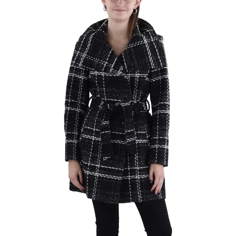 Womens Wool Blend Long Wool Coat Off-the-Shoulder Jacket Double-Breasted Coat Single-Breasted Coat